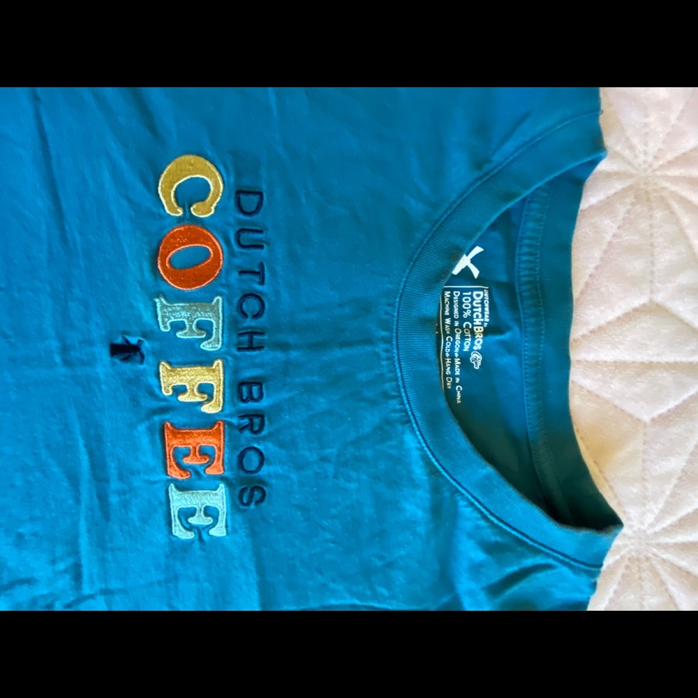 Dutch Bros embroidered shirt